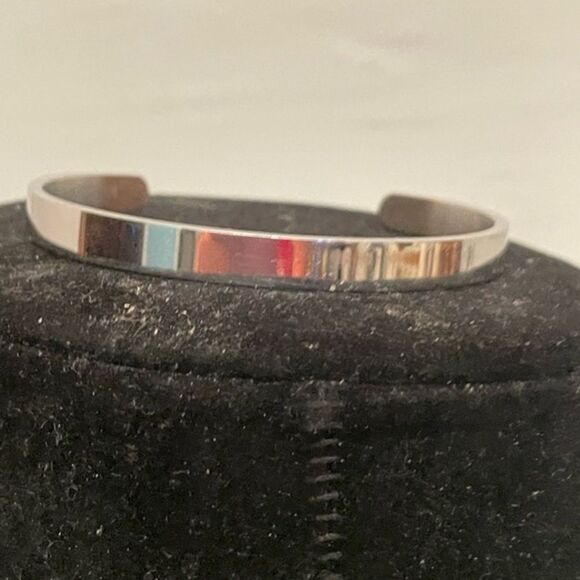 Fundraising for a cause Jewelry - 8” Sterling silver engraved and engravable cuff bracelet